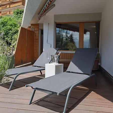 Appartamento Cosy Piscine Vue Alpes Montana *