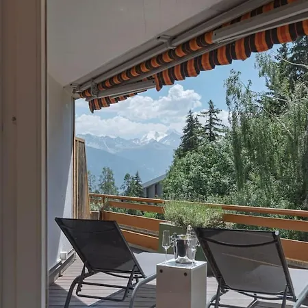 Cosy Piscine Vue Alpes Montana Appartamento Crans-Montana