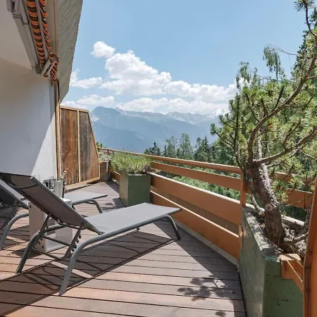 Cosy Piscine Vue Alpes Montana Appartamento