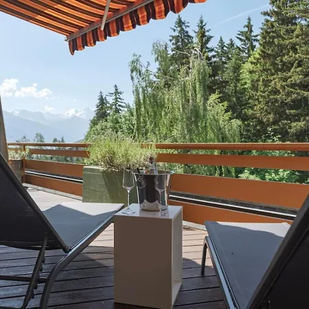 Cosy Piscine Vue Alpes Montana Appartamento Crans-Montana